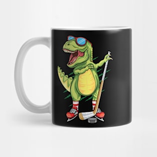 Hockeysaurus Dinosaur Ice Hockey Trex Kids Boys Ice Hockey Mug